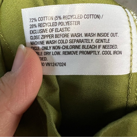 NWT a new day Women's Halter Dress- Olive Size M - Picture 5 of 7